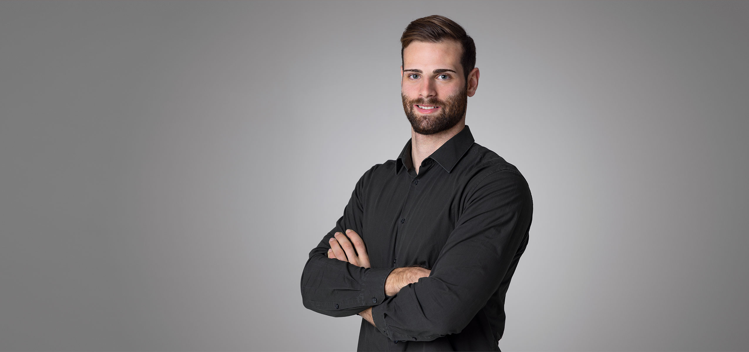 Bewerbungsfoto Mann Business Portrait professionell Fotostudio Fokus Zofingen